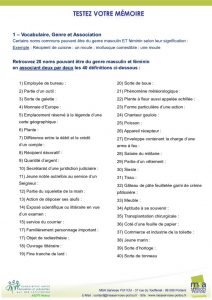 thumbnail of Quiz_TESTn6_Vocabulaire-Association