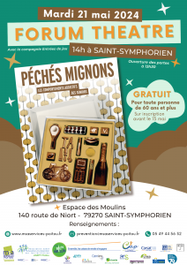 FORUM - Péchés Mignons - 79270 SAINT-SYMPHORIEN @ Espace des Moulins | Saint-Symphorien | Nouvelle-Aquitaine | France